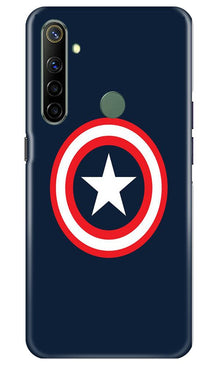 Captain America Mobile Back Case for Realme Narzo 10 (Design - 42)