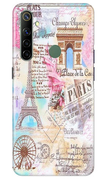 Paris Eiftel Tower Mobile Back Case for Realme Narzo 10 (Design - 54)