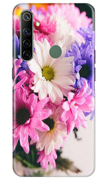 Coloful Daisy Mobile Back Case for Realme Narzo 10 (Design - 73)