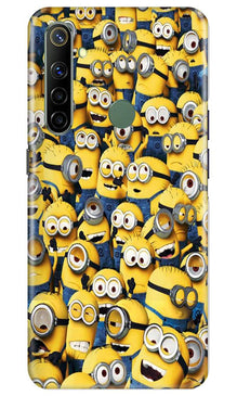 Minions Mobile Back Case for Realme Narzo 10  (Design - 126)