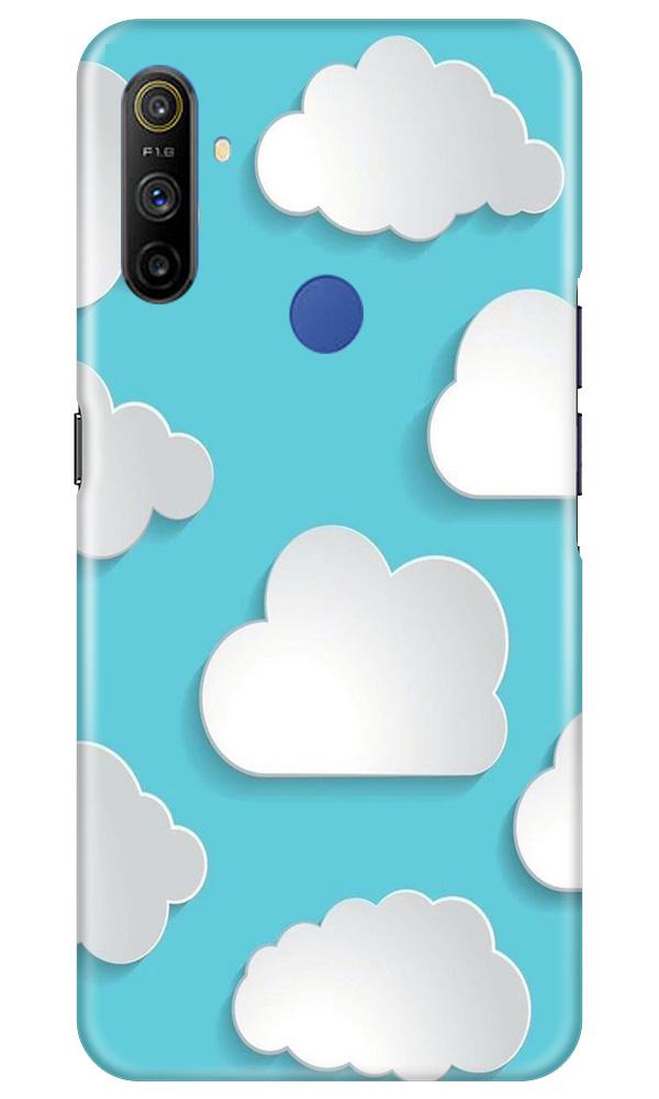 Clouds Case for Realme Narzo 10a (Design No. 210)