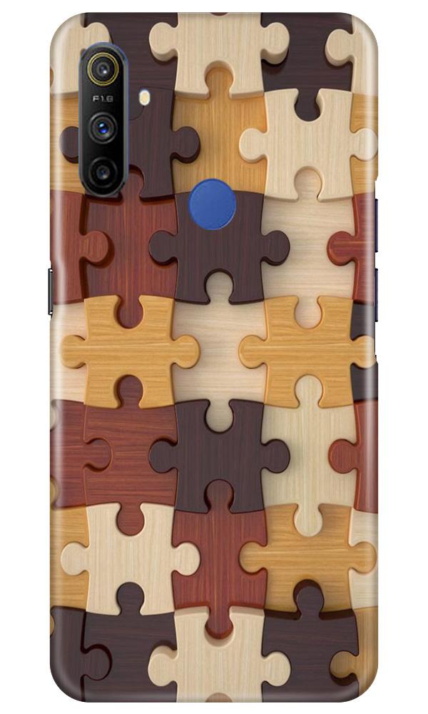 Puzzle Pattern Case for Realme Narzo 10a (Design No. 217)