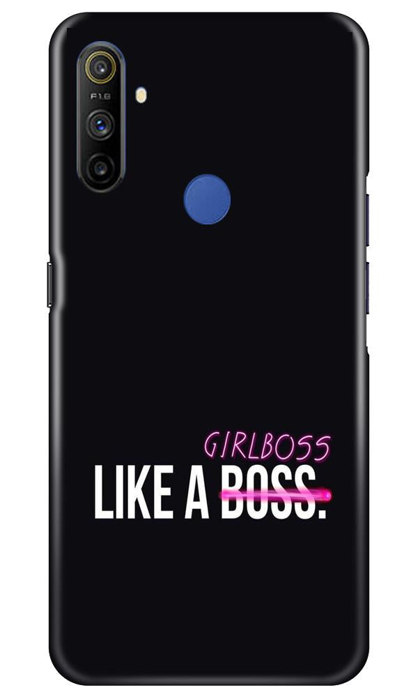 Like a Girl Boss Case for Realme Narzo 10a (Design No. 265)