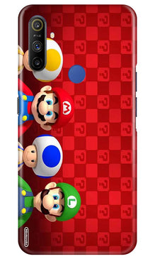 Mario Mobile Back Case for Realme Narzo 10a (Design - 337)