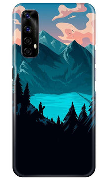 Mountains Mobile Back Case for Realme Narzo 20 Pro (Design - 186)