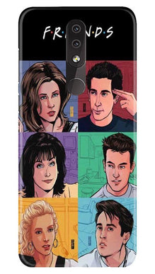 Friends Mobile Back Case for Nokia 7.1 (Design - 357)