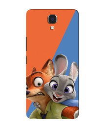 Cartoon Mobile Back Case for Infinix Note 4 (Design - 346)