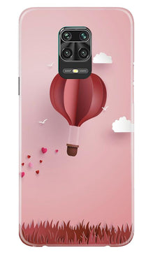 Parachute Mobile Back Case for Xiaomi Redmi Note 9 Pro Max (Design - 286)