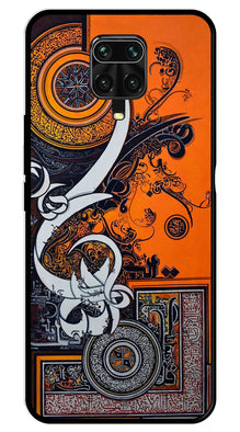 Qalander Art Metal Mobile Case for Redmi Note 9 Pro