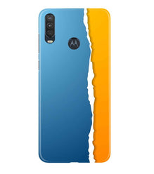 Designer Mobile Back Case for Moto One Action (Design - 371)