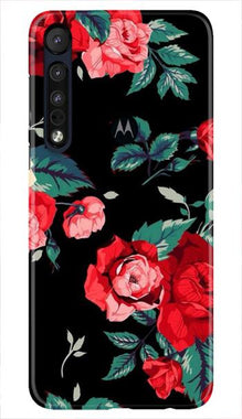 Red Rose2 Mobile Back Case for Moto One Macro (Design - 81)