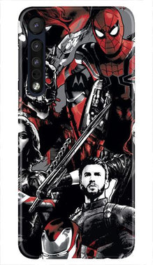 Avengers Mobile Back Case for Moto One Macro (Design - 190)