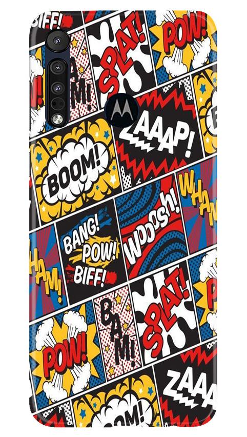 Boom Mobile Back Case for Moto One Macro (Design - 302)