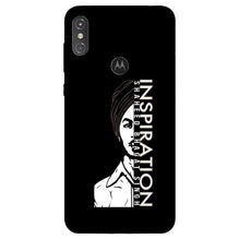 Bhagat Singh Mobile Back Case for Moto One Power (Design - 329)