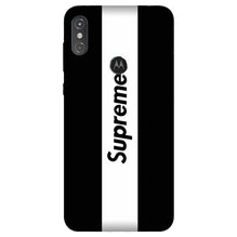 Supreme Mobile Back Case for Moto One Power (Design - 388)