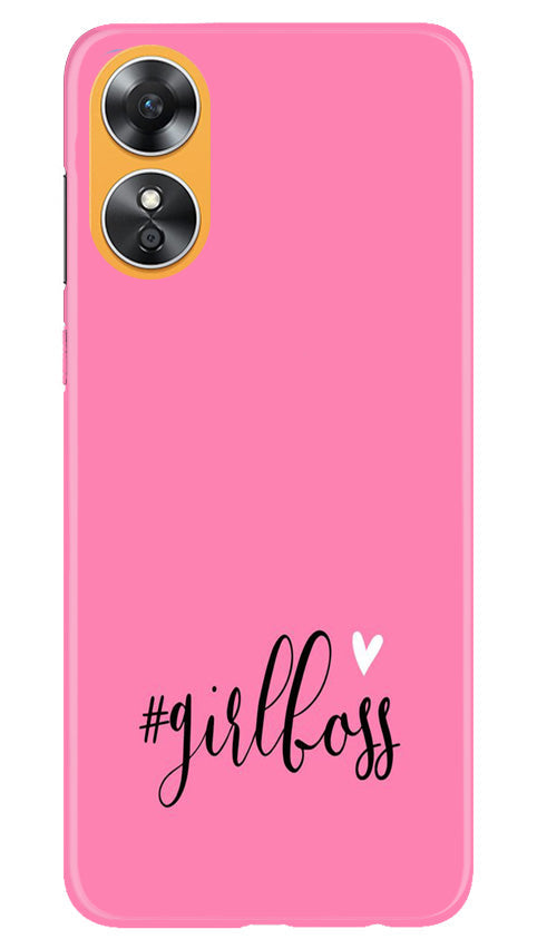 Oppo A17 Back Cover - Pink