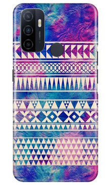 Modern Art Mobile Back Case for Oppo A53 (Design - 8)