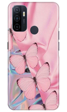 Butterflies Mobile Back Case for Oppo A53 (Design - 26)