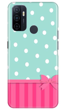 Gift Wrap Mobile Back Case for Oppo A53 (Design - 30)