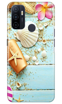 Sea Shells Mobile Back Case for Oppo A53 (Design - 63)