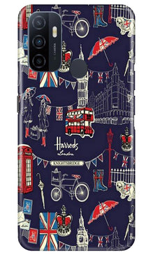 Love London Mobile Back Case for Oppo A53 (Design - 75)