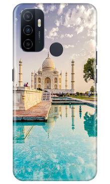 Tajmahal Mobile Back Case for Oppo A53 (Design - 96)