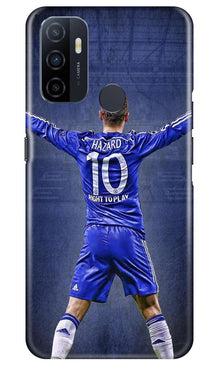 Hazard Mobile Back Case for Oppo A53  (Design - 164)