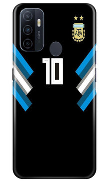 Argentina Mobile Back Case for Oppo A53  (Design - 173)