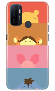 Cartoon Mobile Back Case for Oppo A53 (Design - 183)