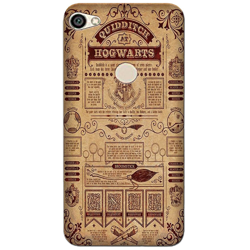 Hogwarts Mobile Back Case for Oppo A57 (Design - 304)