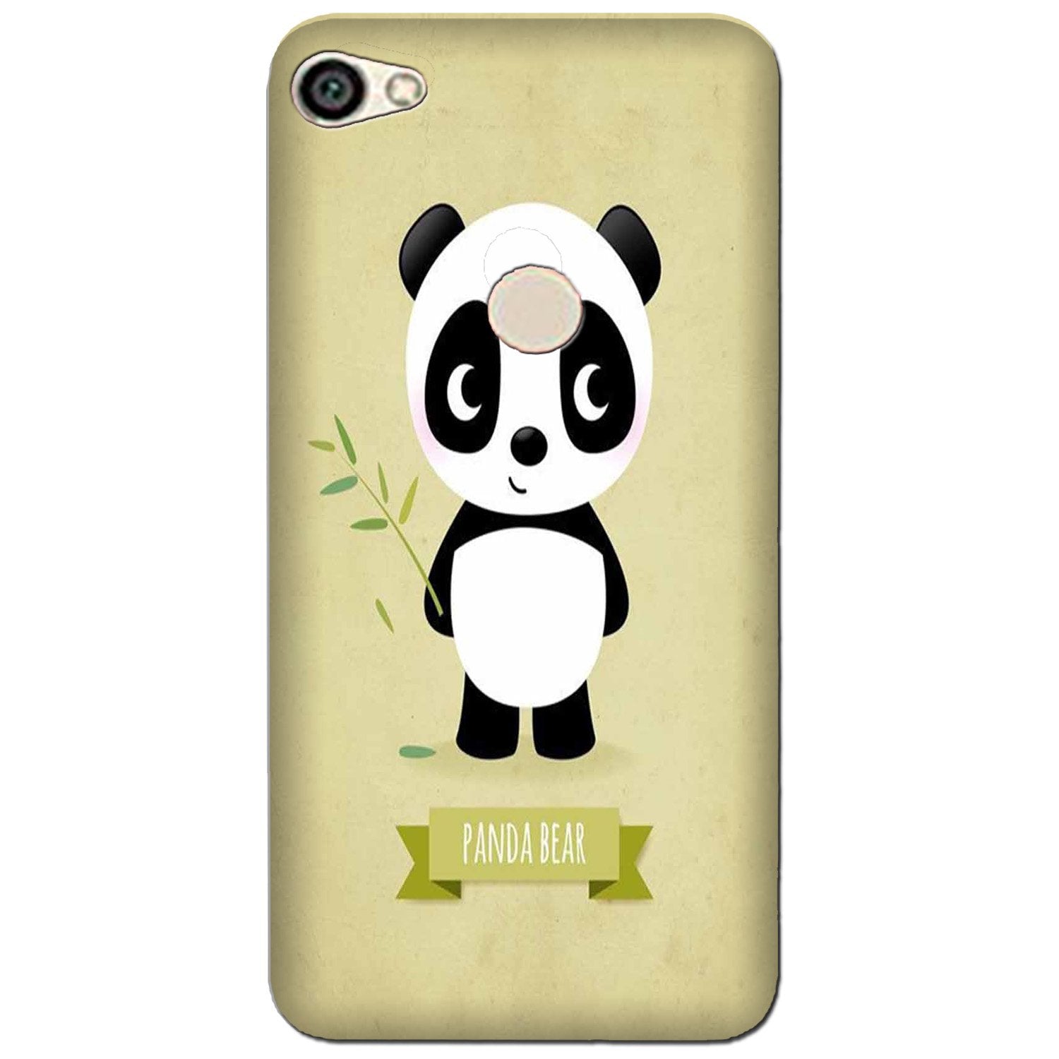 Panda Bear Mobile Back Case for Oppo A57 (Design - 317)