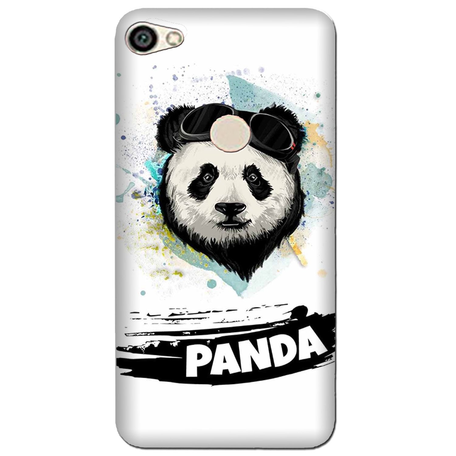 Panda Mobile Back Case for Oppo A57 (Design - 319)