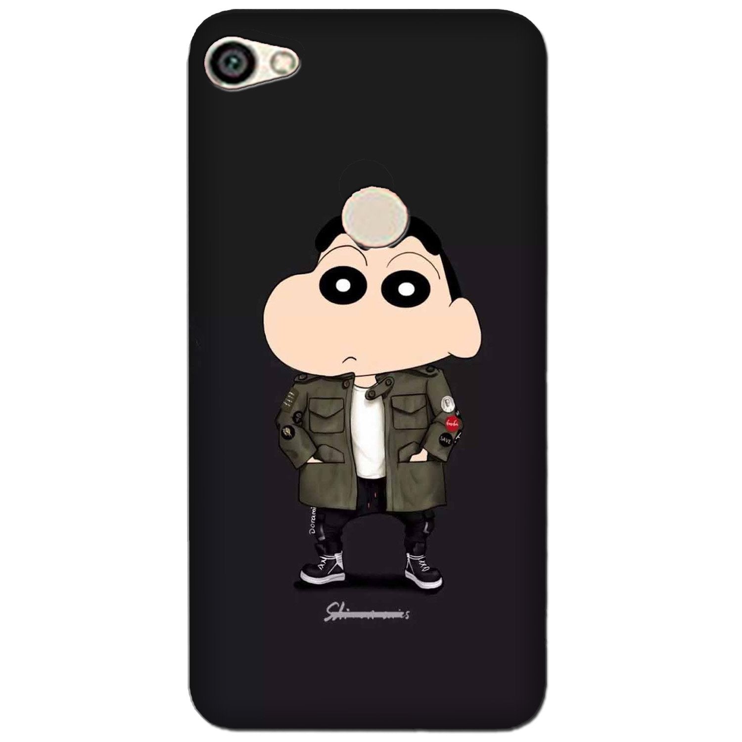 Shin Chan Mobile Back Case for Oppo A57 (Design - 391)