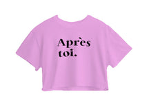 Apres Toi Crop Top