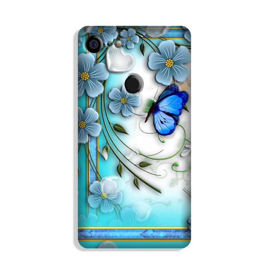 Blue Butterfly Case for Google Pixel 3 XL