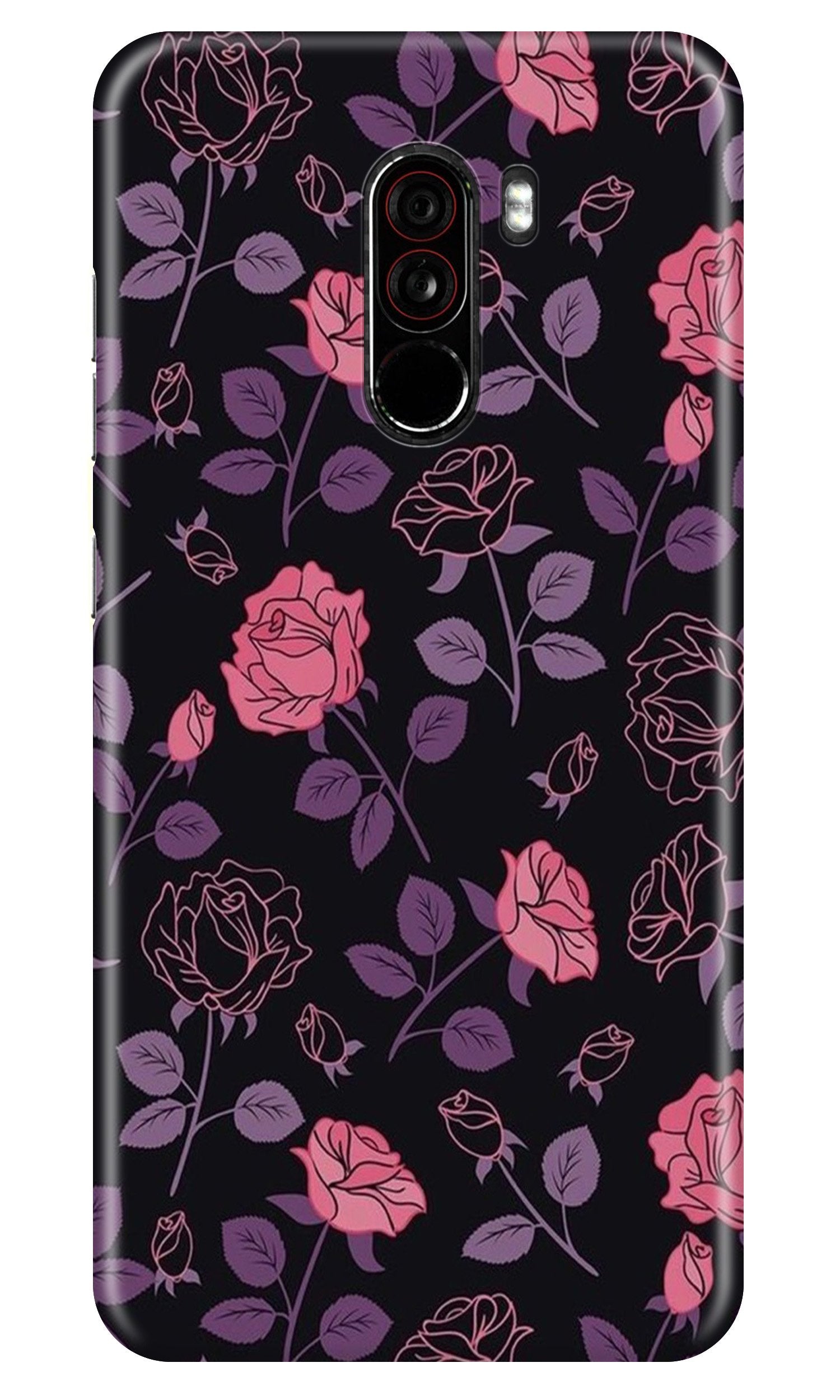 Rose Pattern Case for Poco F1