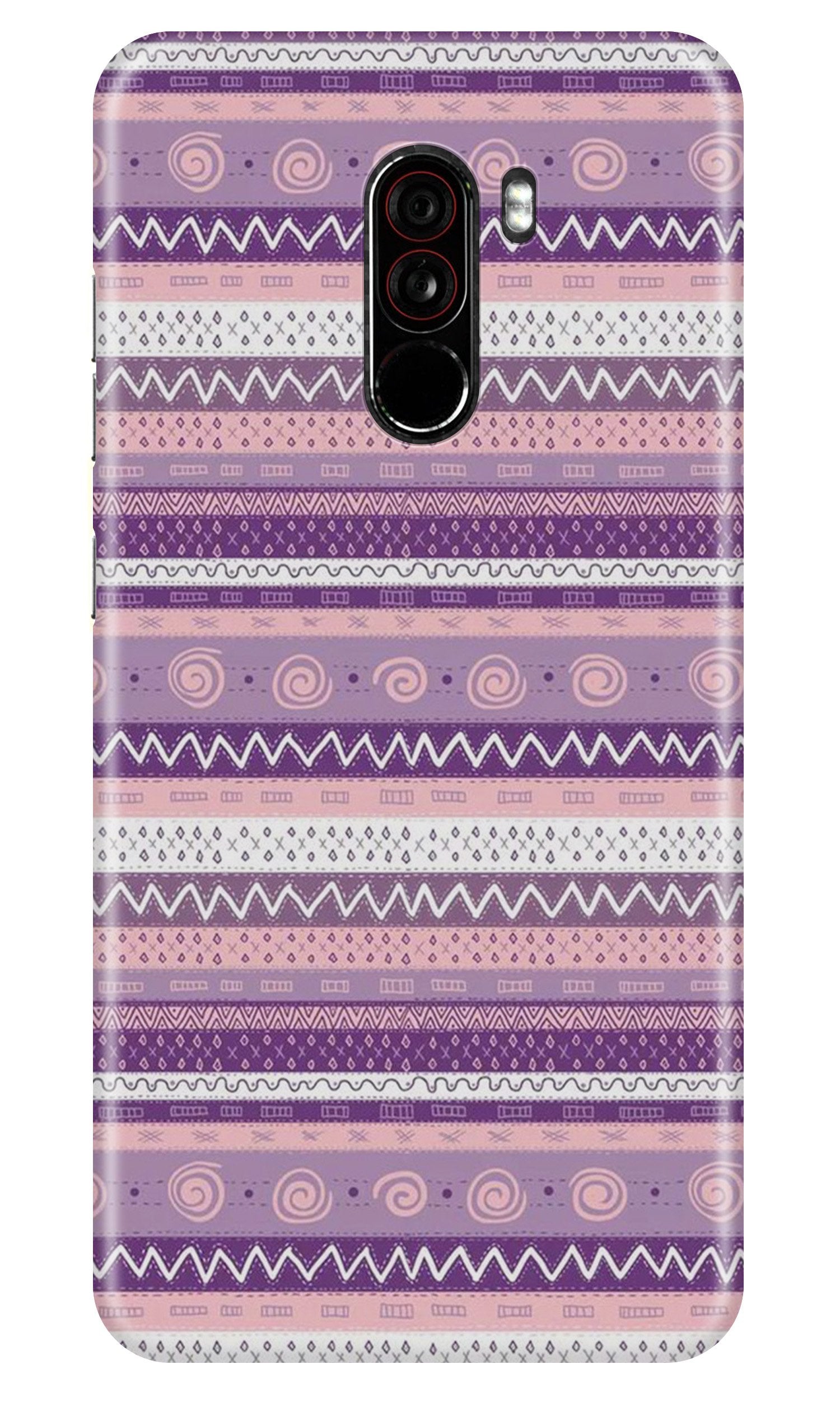 Zigzag line pattern3 Case for Poco F1