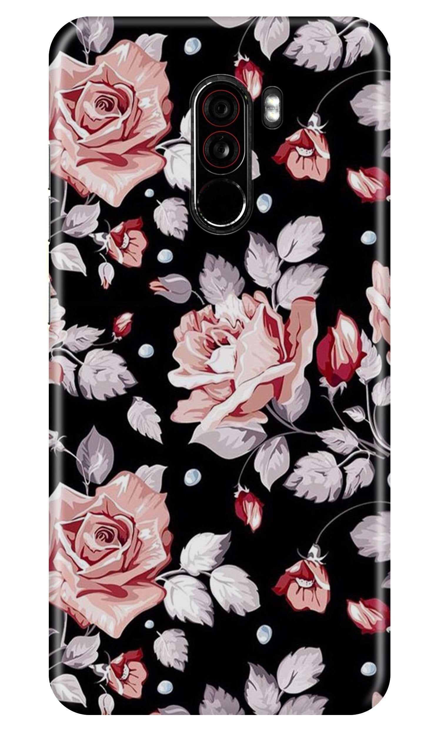 Pink rose Case for Poco F1