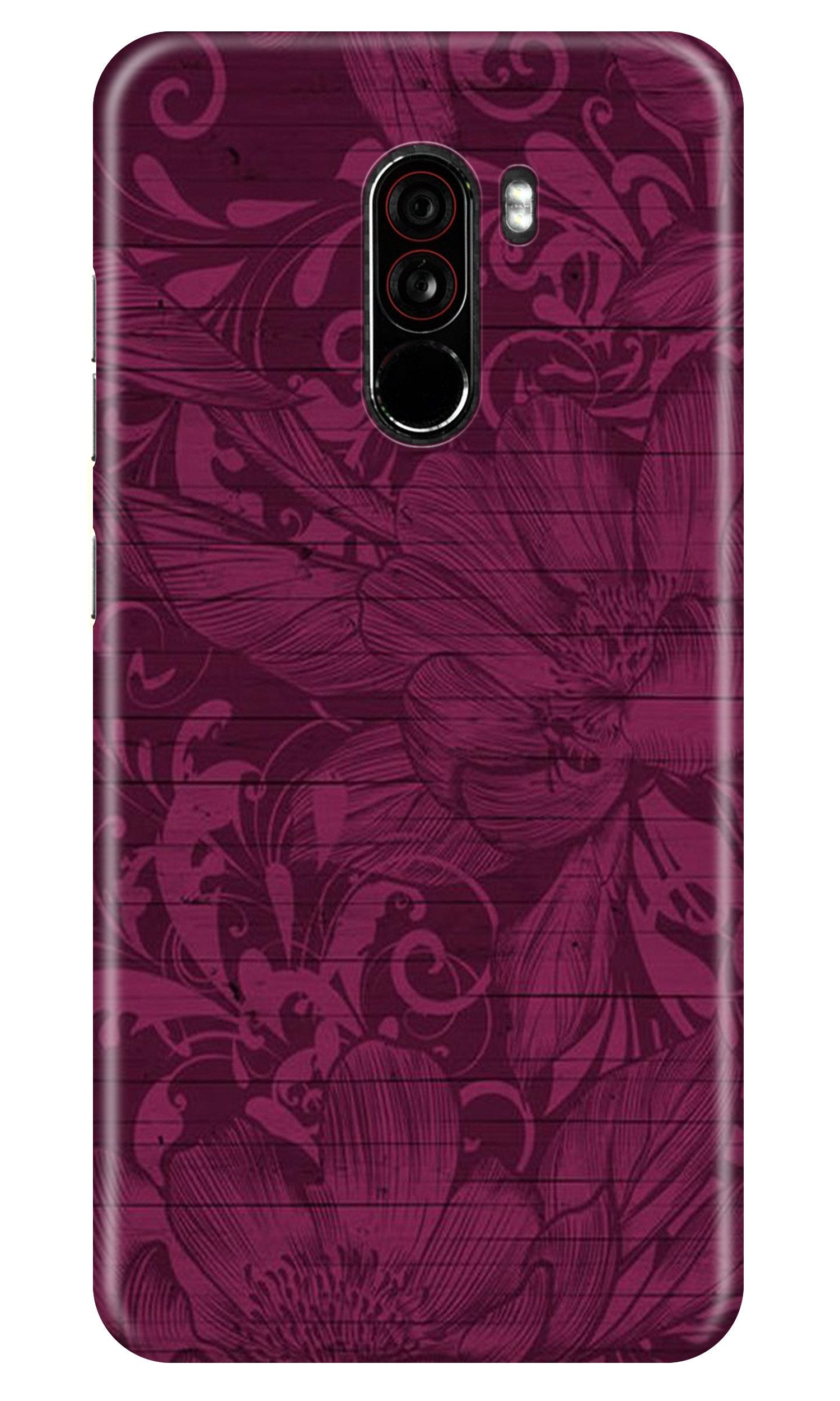 Purple Backround Case for Poco F1