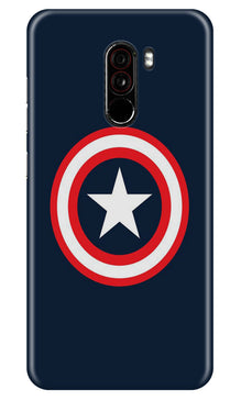 Captain America Case for Poco F1