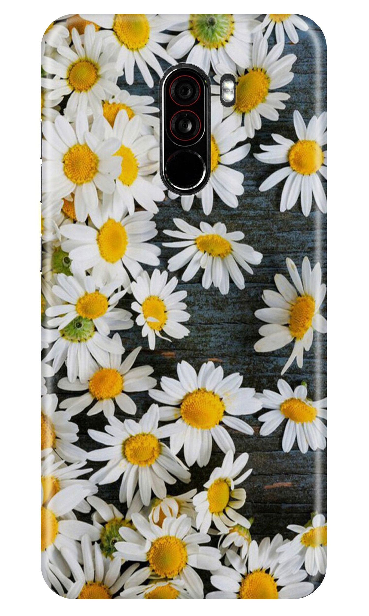 White flowers Case for Poco F1