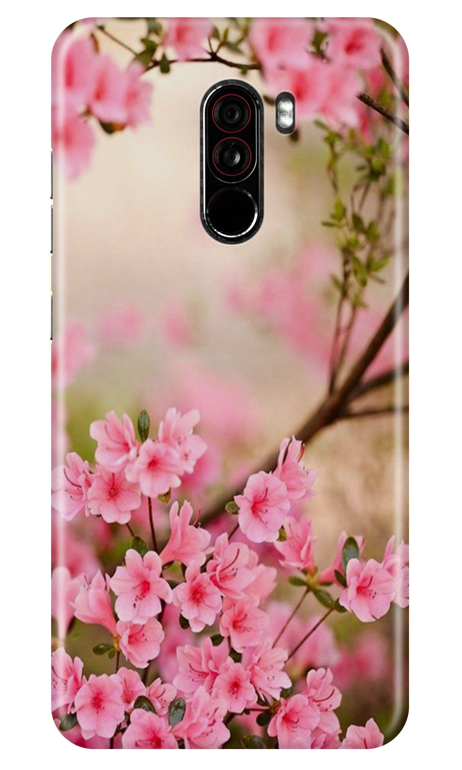 Pink flowers Case for Poco F1