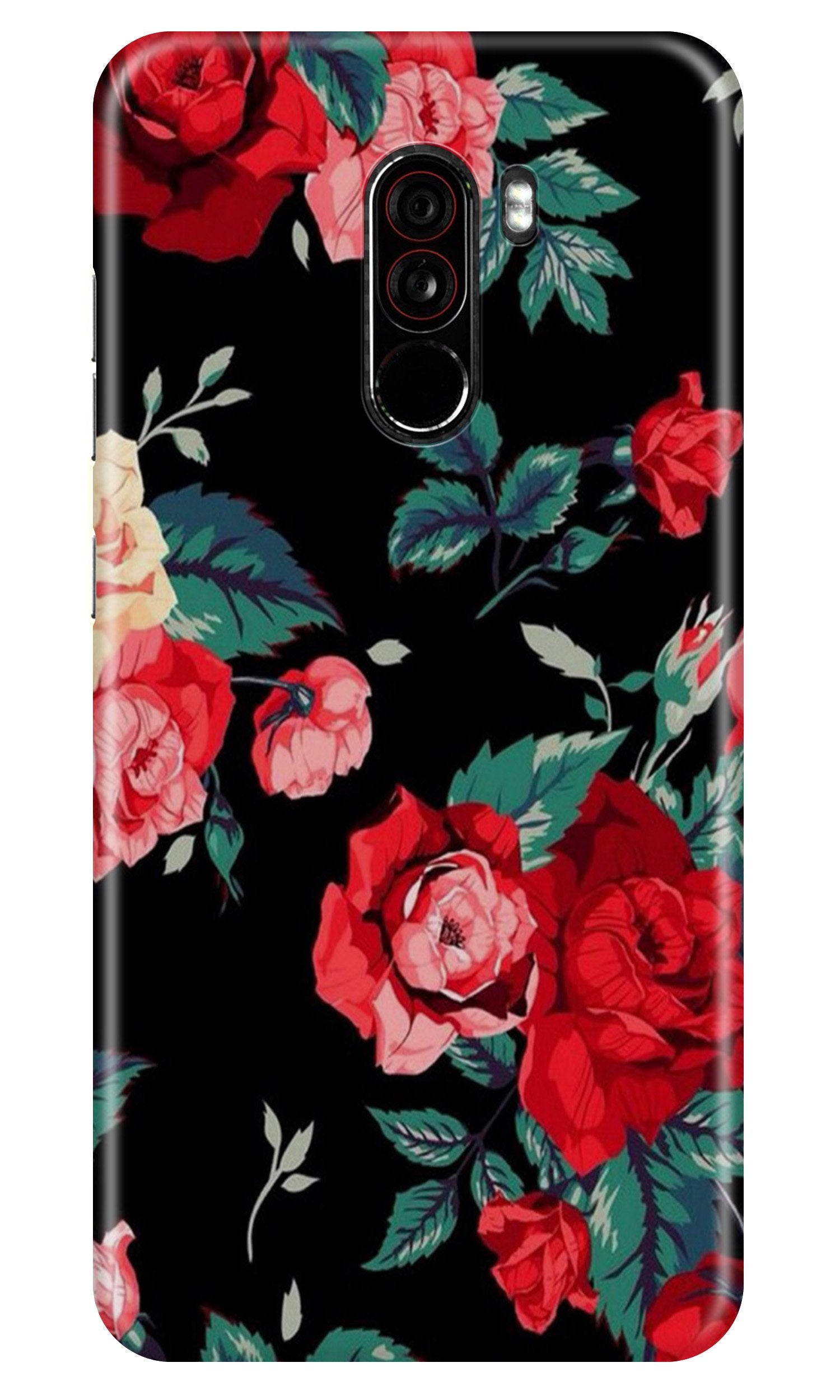 Red Rose Case for Poco F1