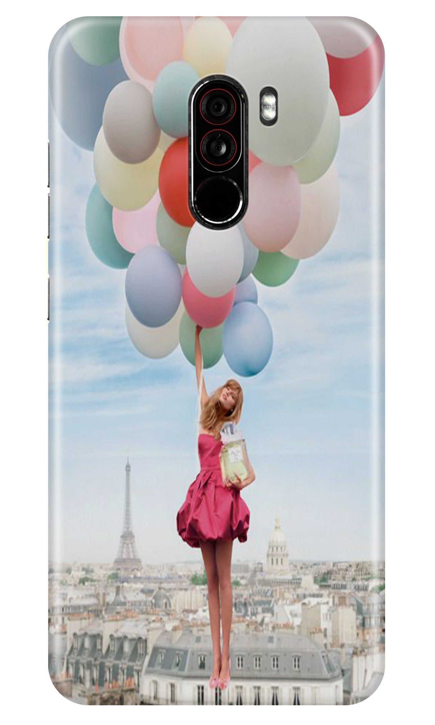 Girl with Baloon Case for Poco F1