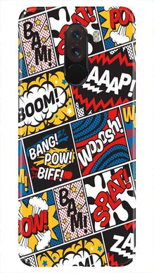 Boom Mobile Back Case for Poco F1  (Design - 302)