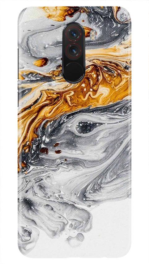 Marble Texture Mobile Back Case for Poco F1  (Design - 310)