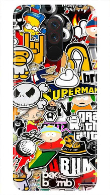 Designer Mobile Back Case for Poco F1  (Design - 320)