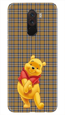 Pooh Mobile Back Case for Poco F1  (Design - 321)