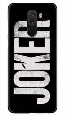 Joker Mobile Back Case for Poco F1  (Design - 327)