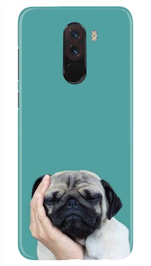 Puppy Mobile Back Case for Poco F1  (Design - 333)